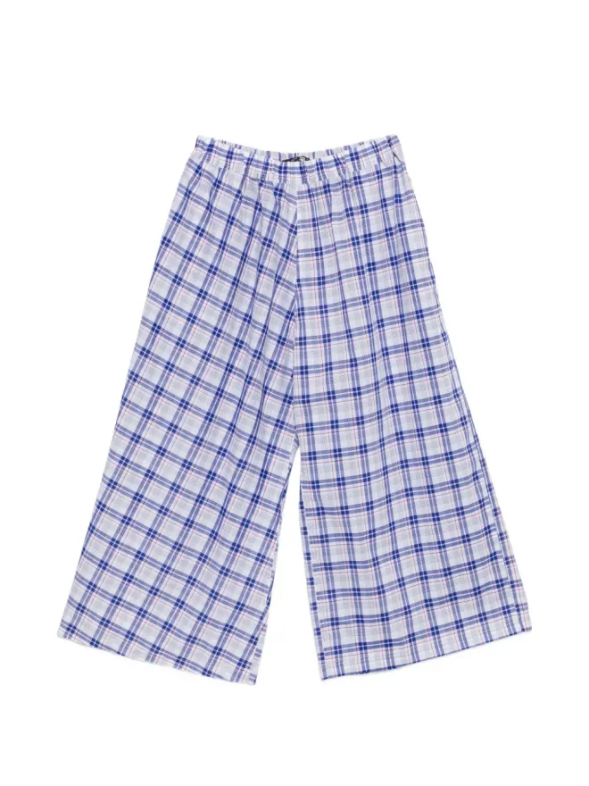 Sofie D'Hoore Sofie D'hoore チェック柄パラッツォパンツの商品画像