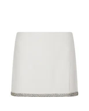 alice + olivia embellished mini skirt - White - サムネイル1