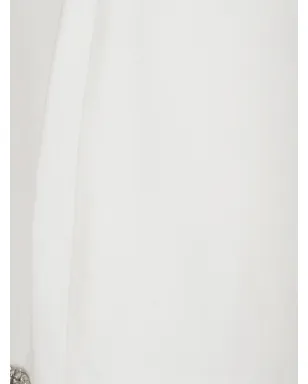 alice + olivia embellished mini skirt - White - サムネイル3