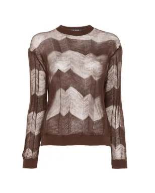 Sofie D'hoore Moraca chevron セーター - サムネイル1