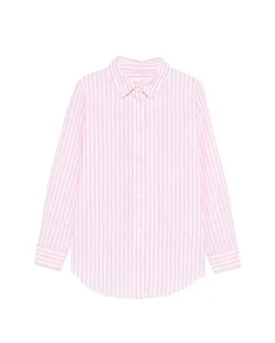 MC2 Saint Barth Kids ミニ ブリジット ストライプ シャツドレス - ピンク - サムネイル1