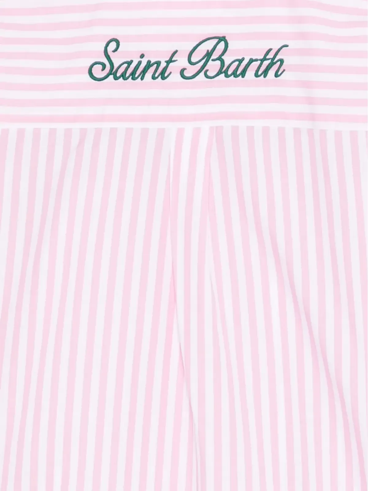 MC2 Saint Barth Kids ミニ ブリジット ストライプ シャツドレス - ピンク - 画像3