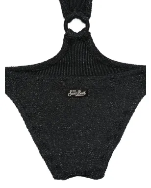 MC2 Saint Barth Kids Laurel cutout ring swimsuit - Black - サムネイル3