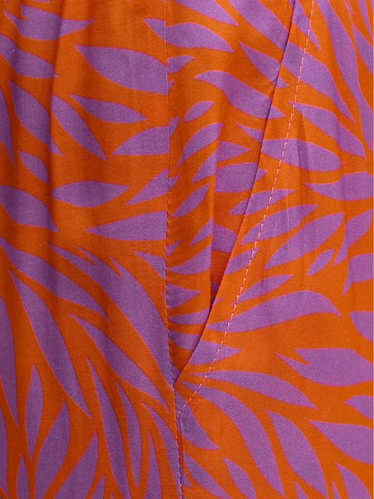 La Petite Française Pavina printed trousers - Orange - 画像5