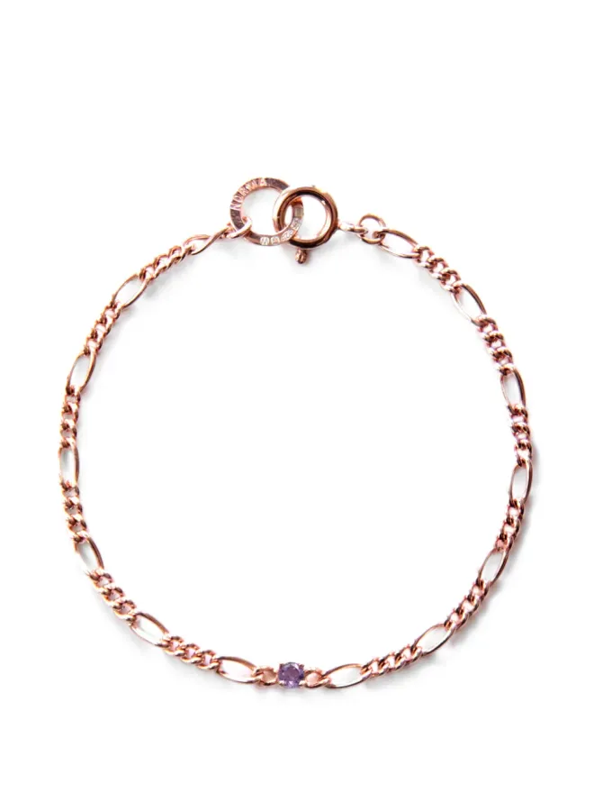 NORMA JEWELLERY NORMA JEWELLERY アメジスト ラウンドカット ブレスレットの商品画像