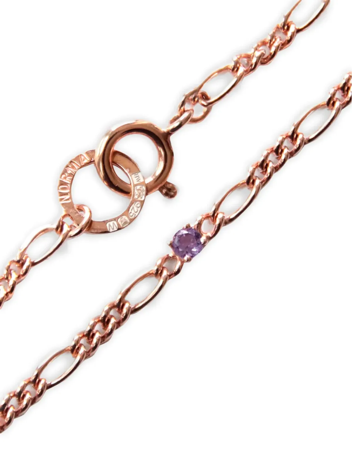 NORMA JEWELLERY アメジスト ラウンドカット ブレスレット - 画像3