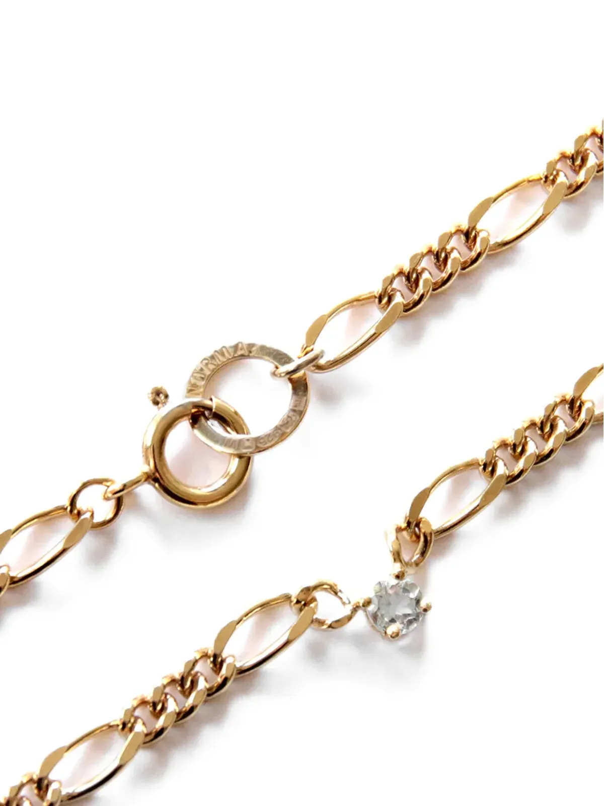 NORMA JEWELLERY アクアマリン ラウンド ネックレス - 画像3