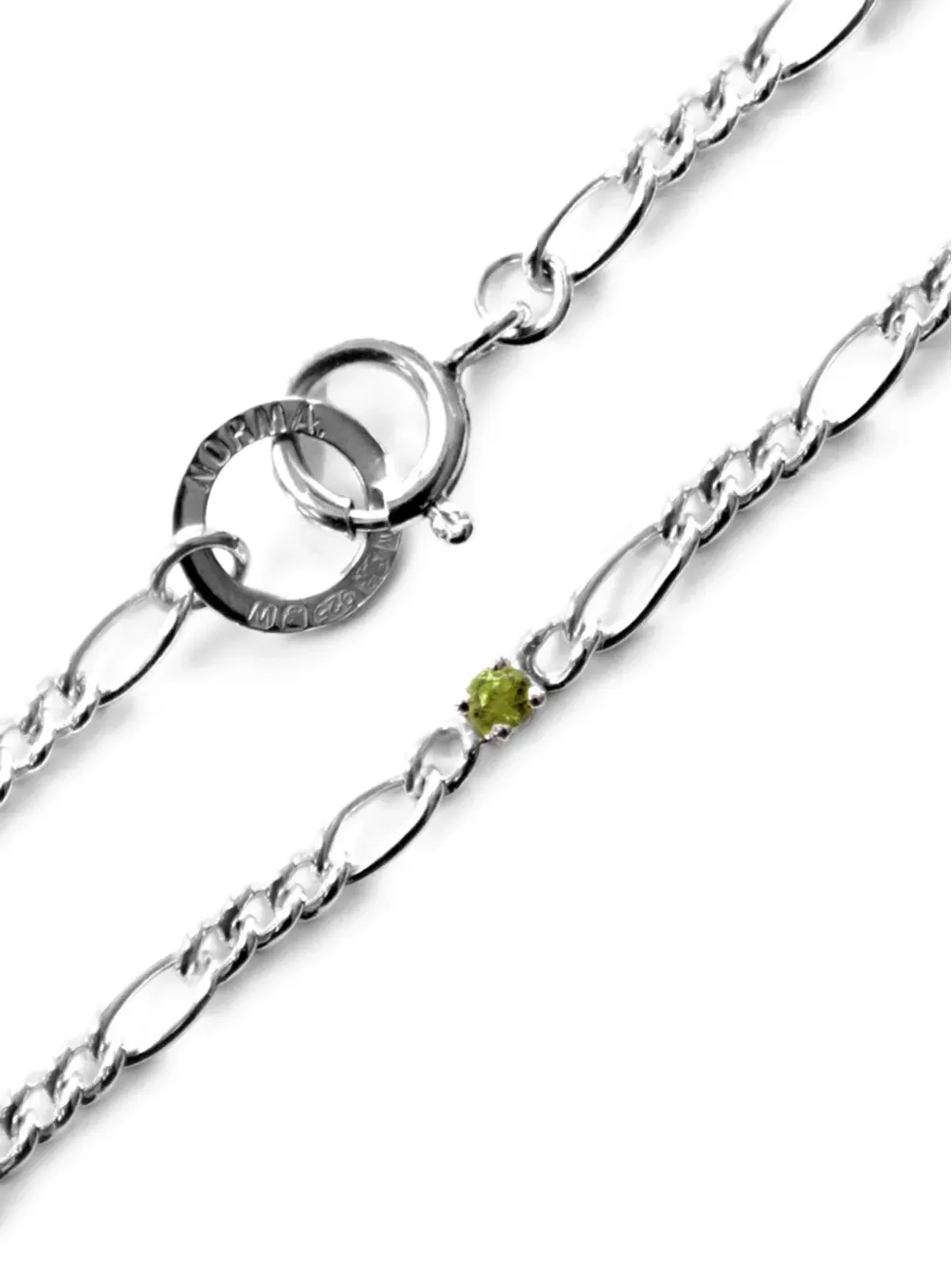 NORMA JEWELLERY ペリドット ラウンドカット ブレスレット - 画像2