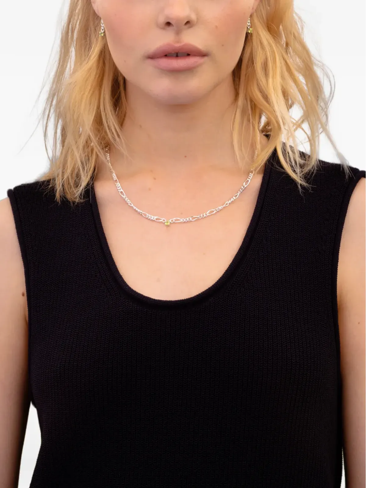 NORMA JEWELLERY ペリドット ラウンドカット ネックレス - 画像2