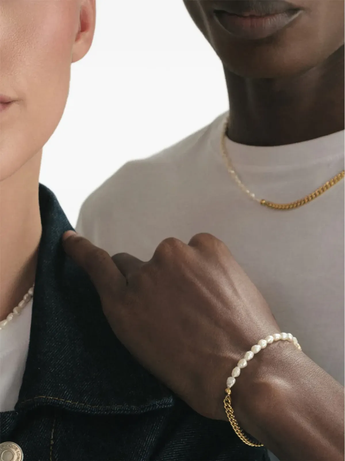 NORMA JEWELLERY フェニックスパールチェーンブレスレット - 画像2