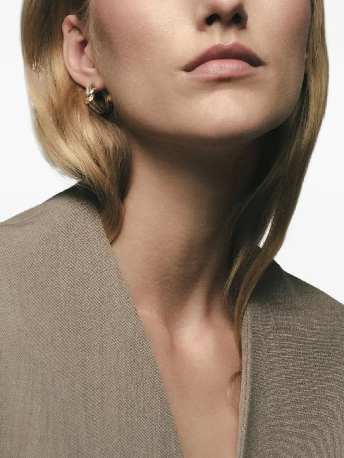 NORMA JEWELLERY Hydra 結び目ディテール フープピアス - 画像2