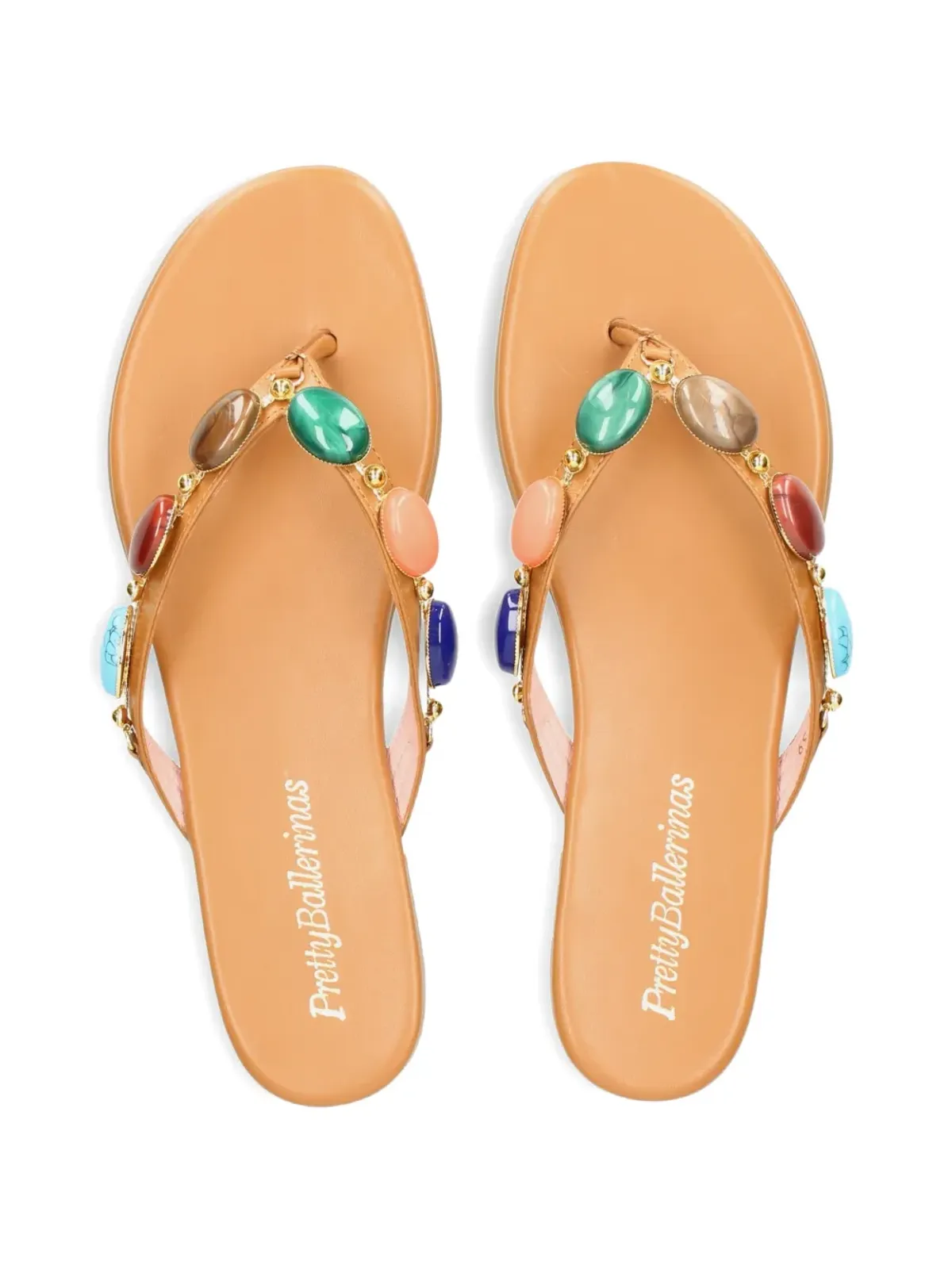 Pretty Ballerinas ジュエルストラップサンダル - 画像3
