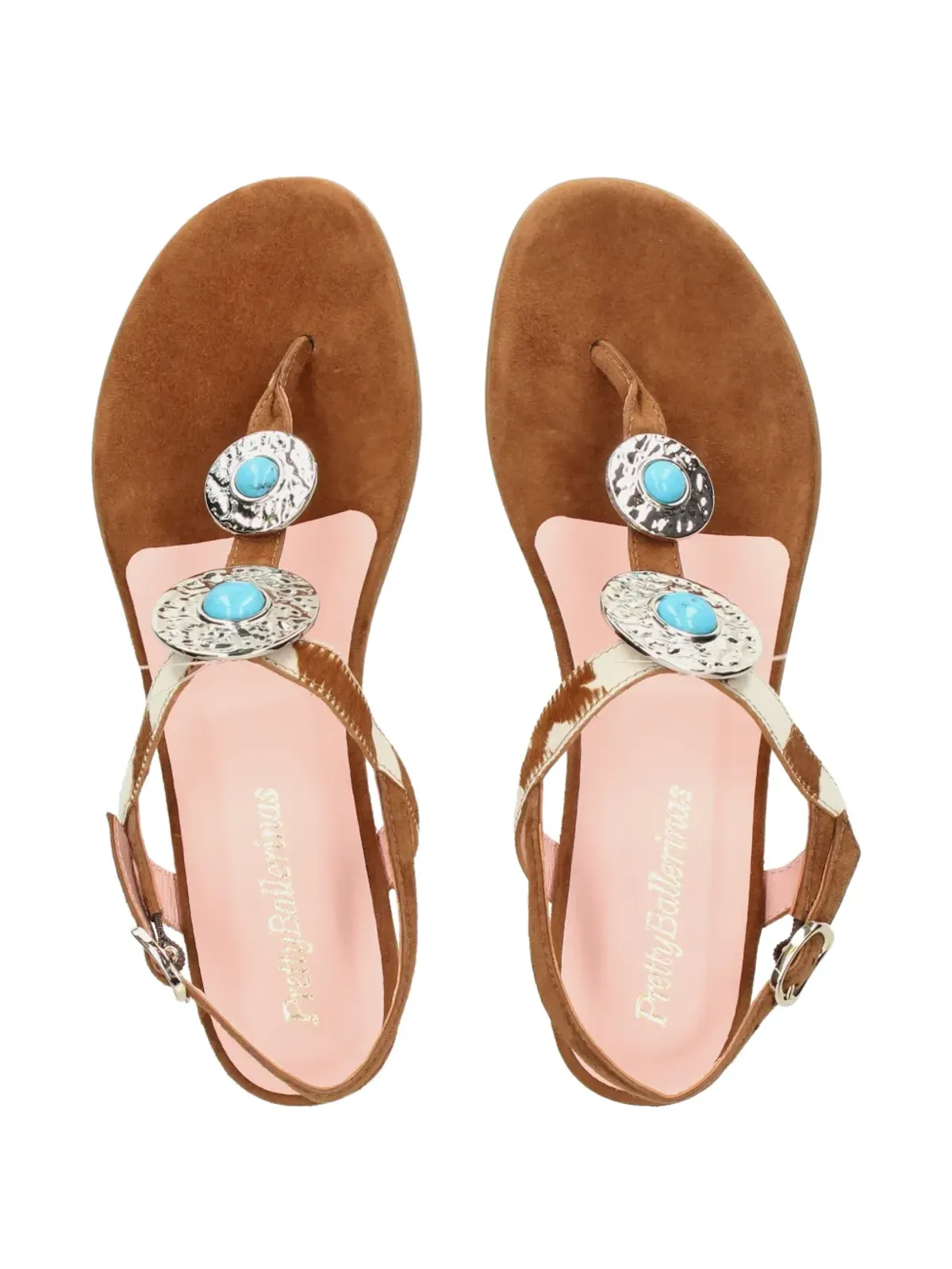 Pretty Ballerinas ジュディ 装飾ストラップ サンダル - 画像3