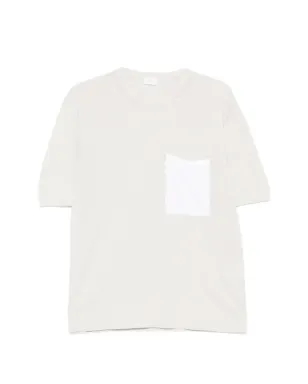 04651 / A TRIP IN A BAG チェストポケット付きニットTシャツ - サムネイル1