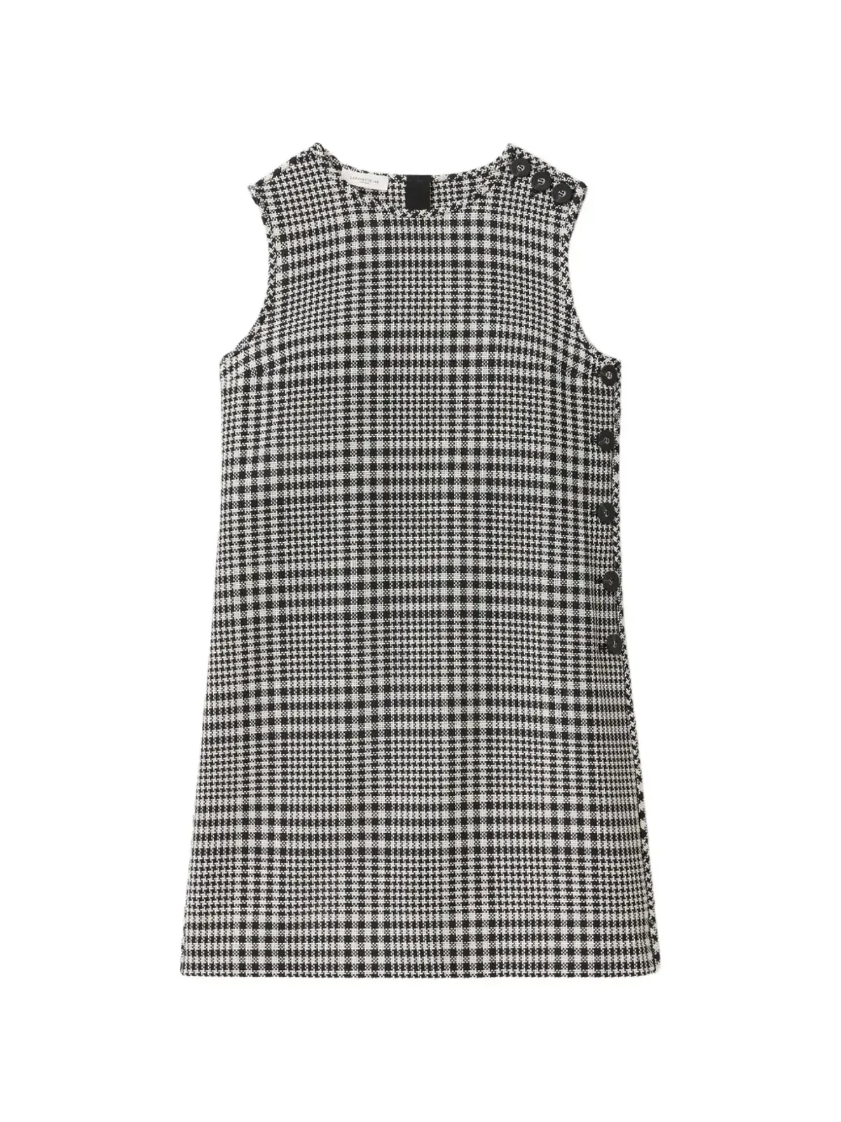 Lafayette 148 チェック柄ミニドレス - 画像1