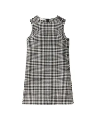 Lafayette 148 チェック柄ミニドレス - サムネイル1
