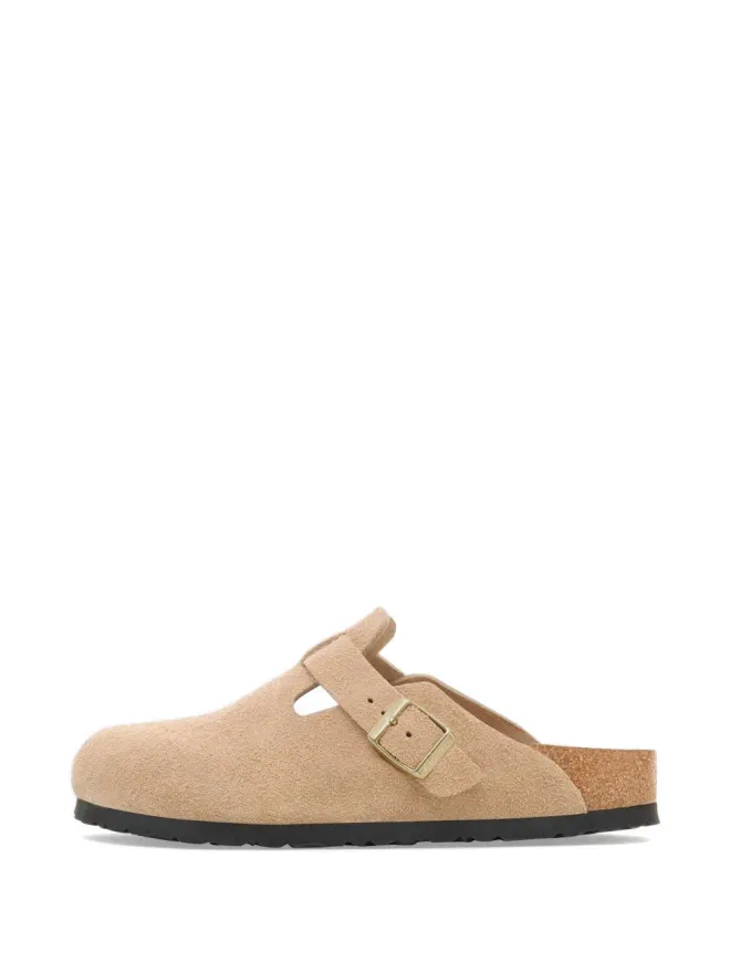 Birkenstock Birkenstock ボストン スエード メタルバックル スリッパの商品画像