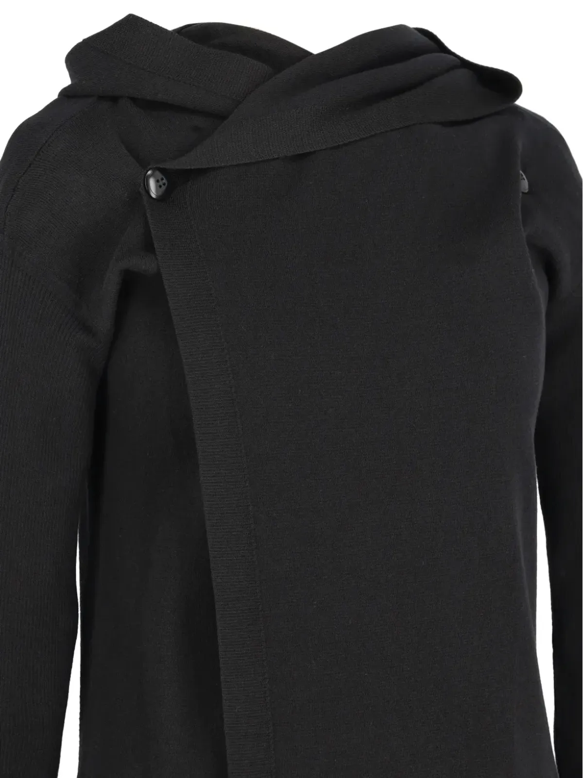 Rick Owens Vintage フード付きボタン留めトップス - 画像3