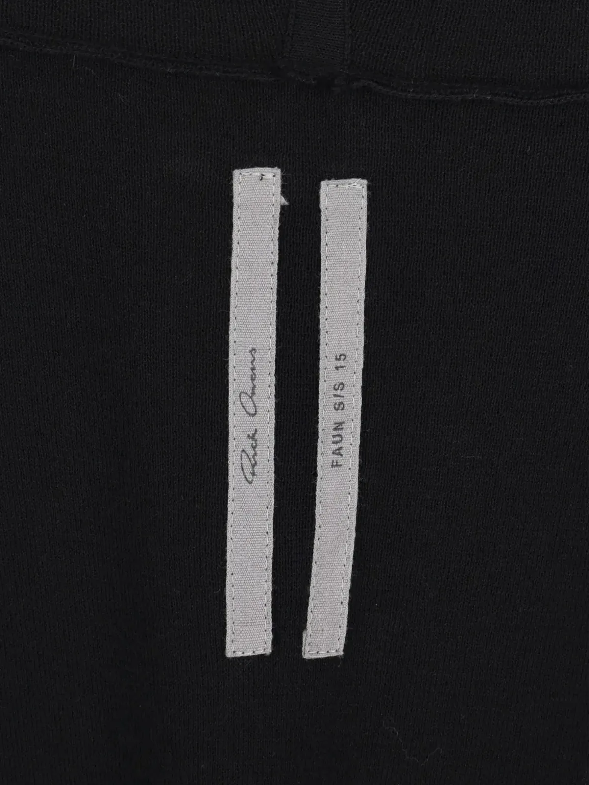 Rick Owens Vintage フード付きボタン留めトップス - 画像4