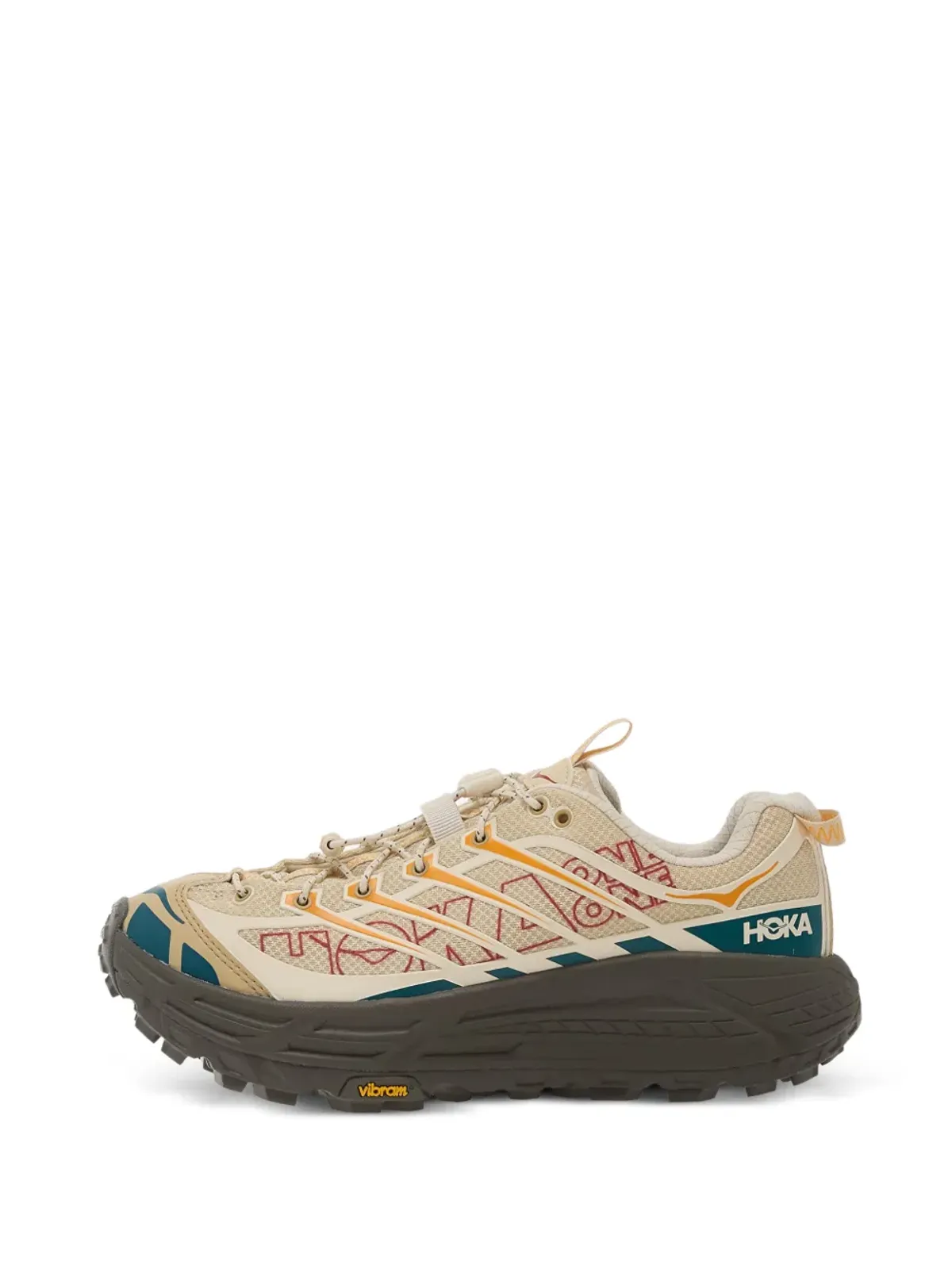 HOKA Mafate Three2 パターン柄スニーカー - 画像5