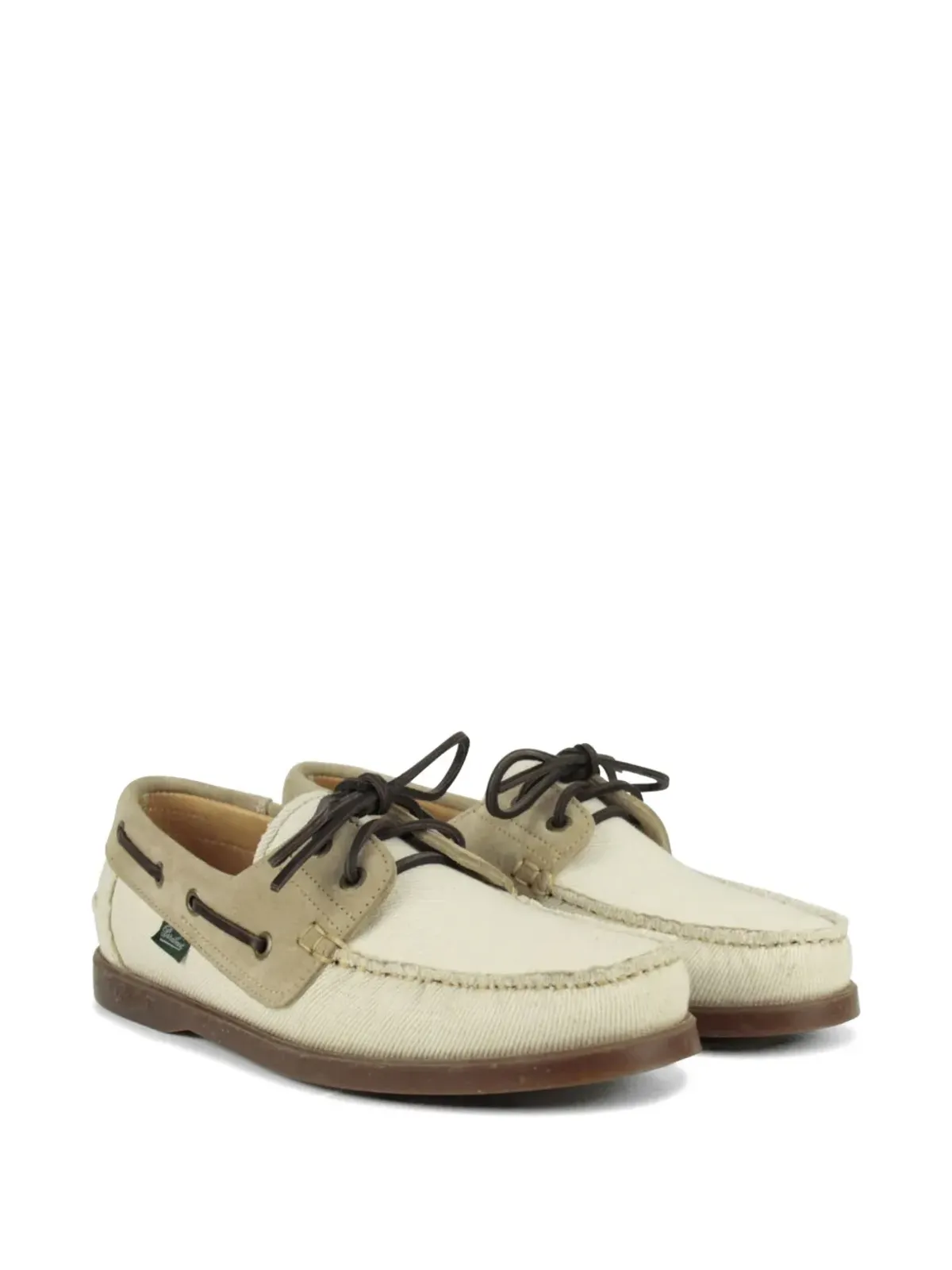Paraboot キャンバス ボートシューズ - 画像2