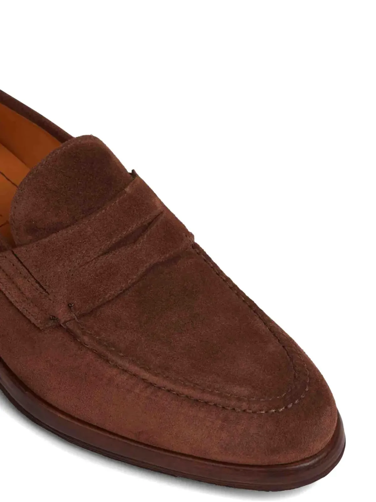Bontoni ウェルトスウェードローファー - 画像5