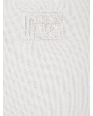 Maison Kitsuné コントラストリブTシャツ - グレー - サムネイル3