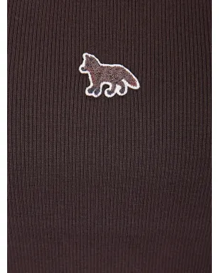 Maison Kitsuné リブ編みの狐モチーフタンクトップ - サムネイル3