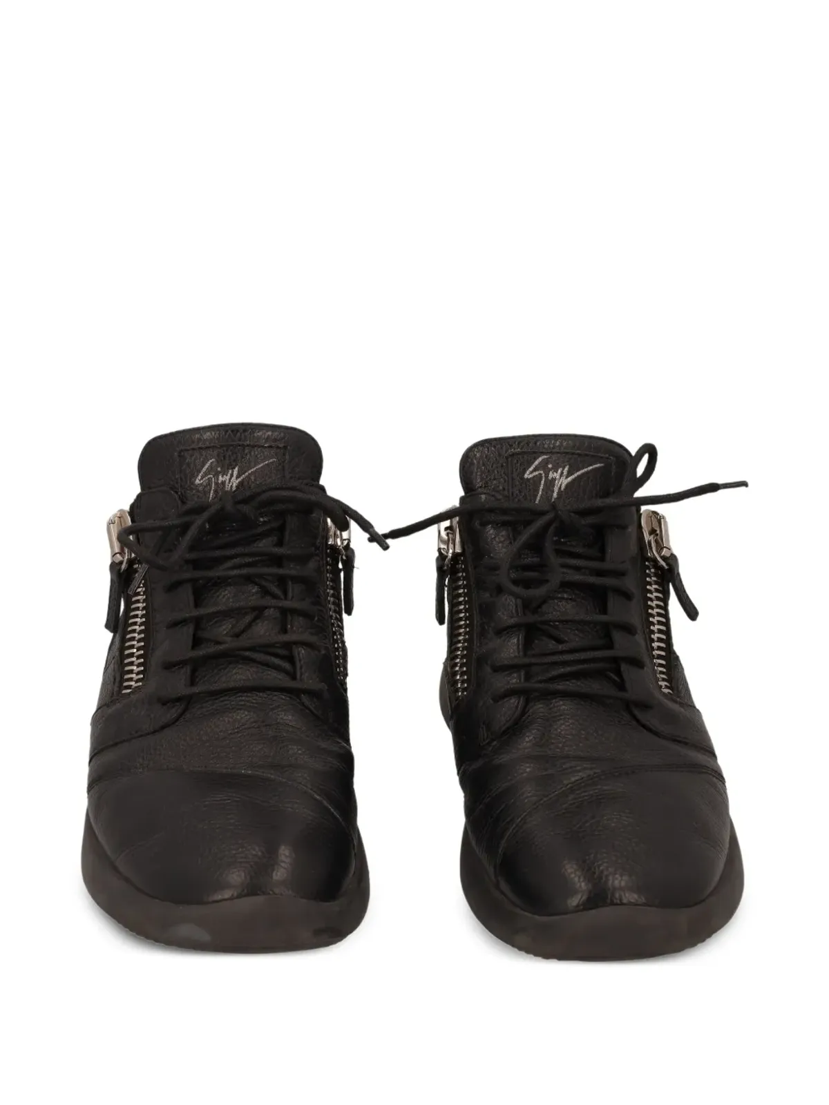 Giuseppe Zanotti Vintage Hayden レザー スニーカー - 画像5