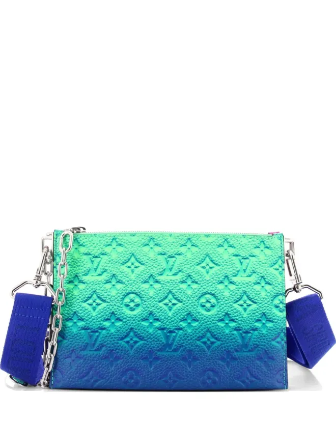 Louis Vuitton Pre-Owned Louis Vuitton ビンテージ Trio Pouch Messenger Bag 限定 Illusion Monogram Taurillon Leather クロスボディバッグ - マルチカラーの商品画像
