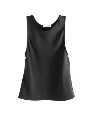 The Row スクープネック タンクトップ（ブラック） - サムネイル1