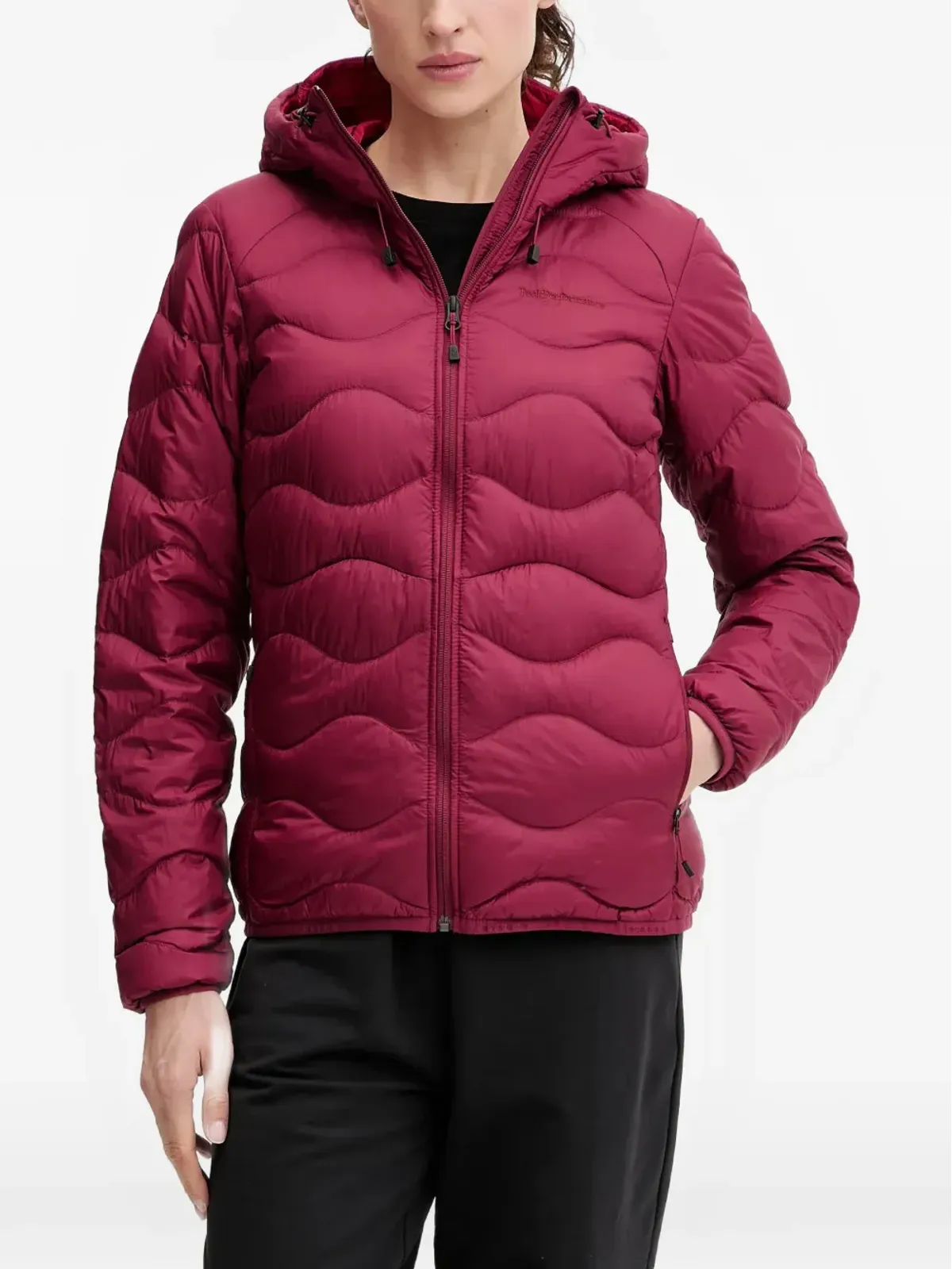 Peak Performance ヘリウム フード付き キルティングデザイン ジャケット - 画像1