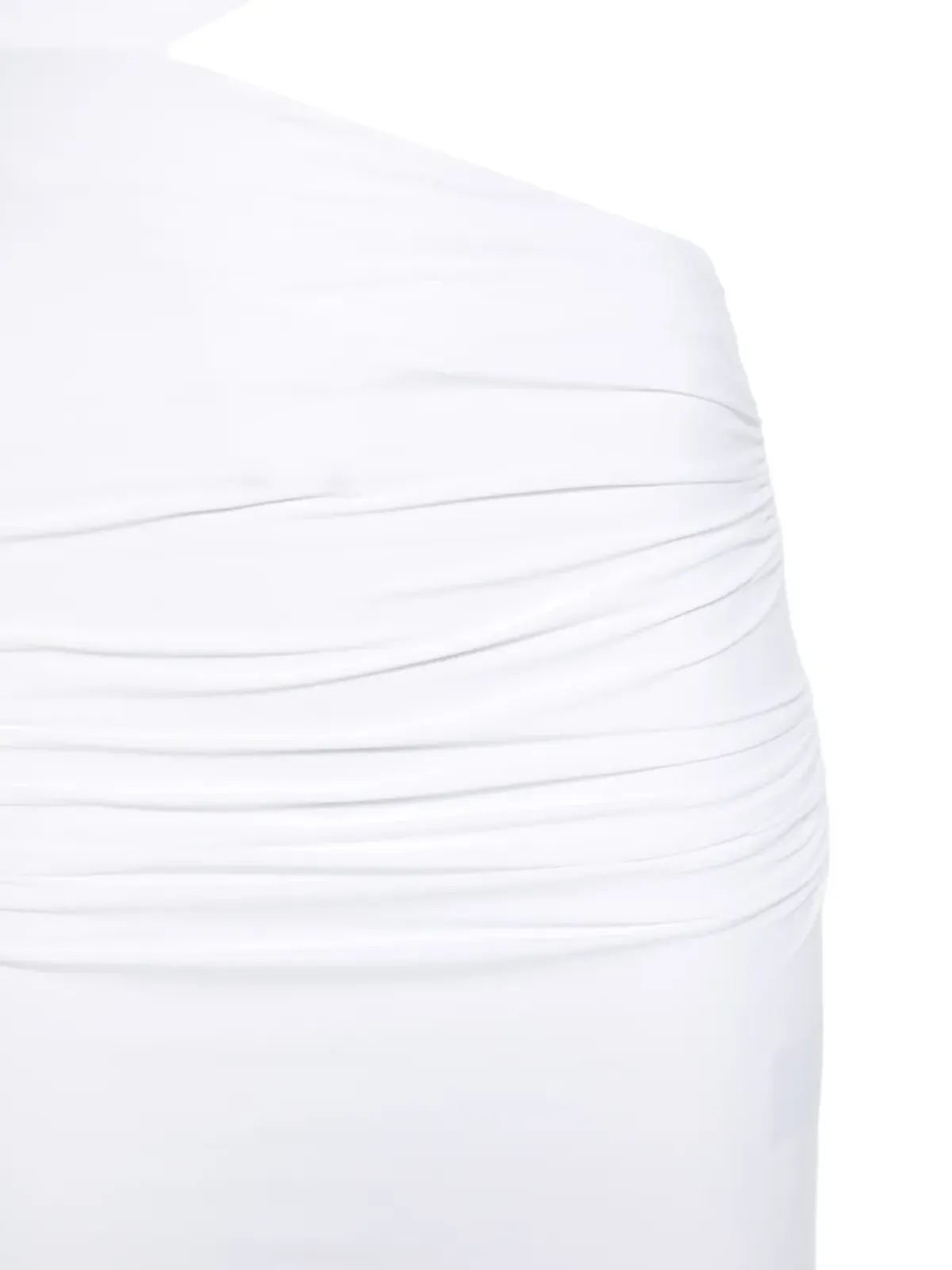 Fisico ワンショルダーマキシドレス - White - 画像3