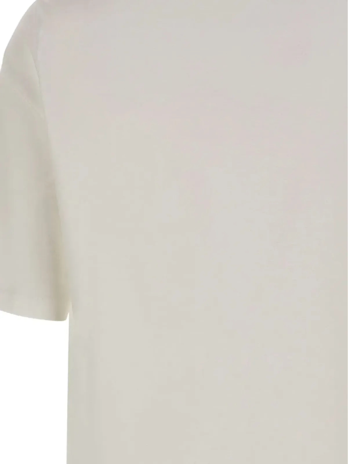 ELENA MIRO ドラゴンフライ・アップリケ付きサイドスリットTシャツ - Neutrals - 画像5
