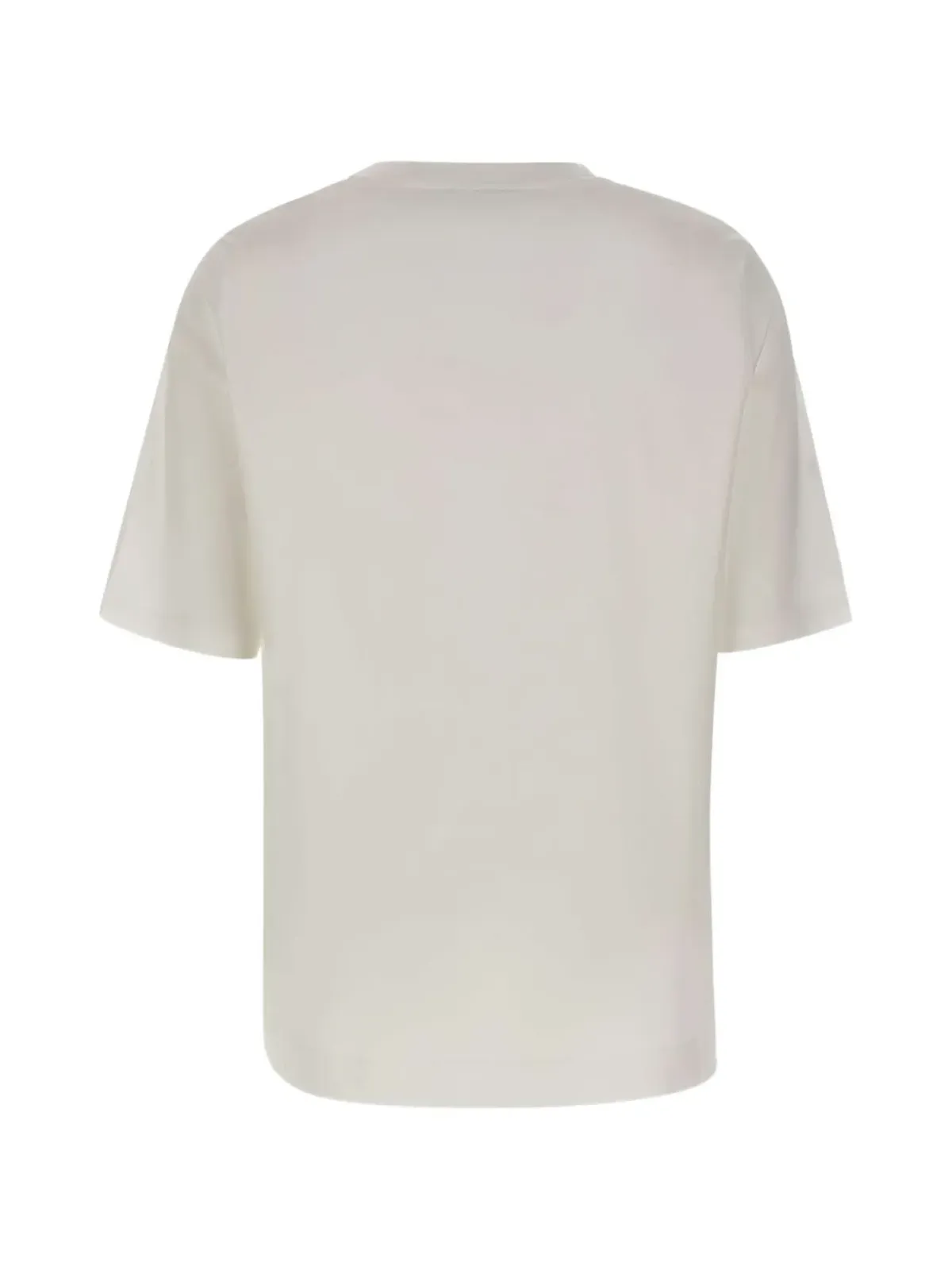 ELENA MIRO ドラゴンフライ・アップリケ付きサイドスリットTシャツ - Neutrals - 画像2