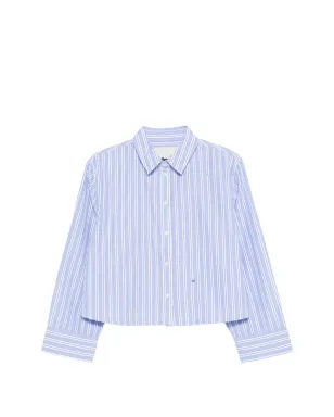 Bellerose Capri striped-pattern shirt - Blue - サムネイル1