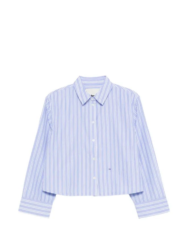 Bellerose Bellerose Capri striped-pattern shirt - Blueの商品画像