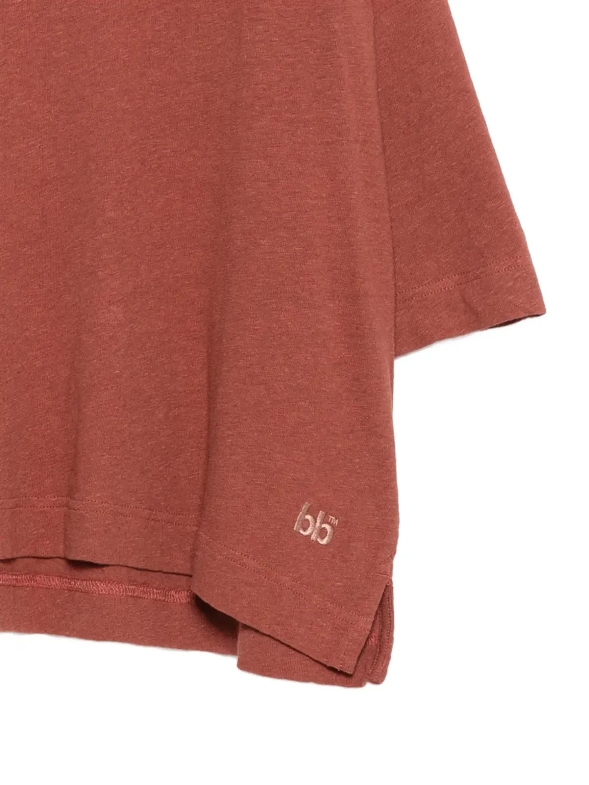 Bellerose Vydel ロゴ刺繍 Tシャツ - 画像3
