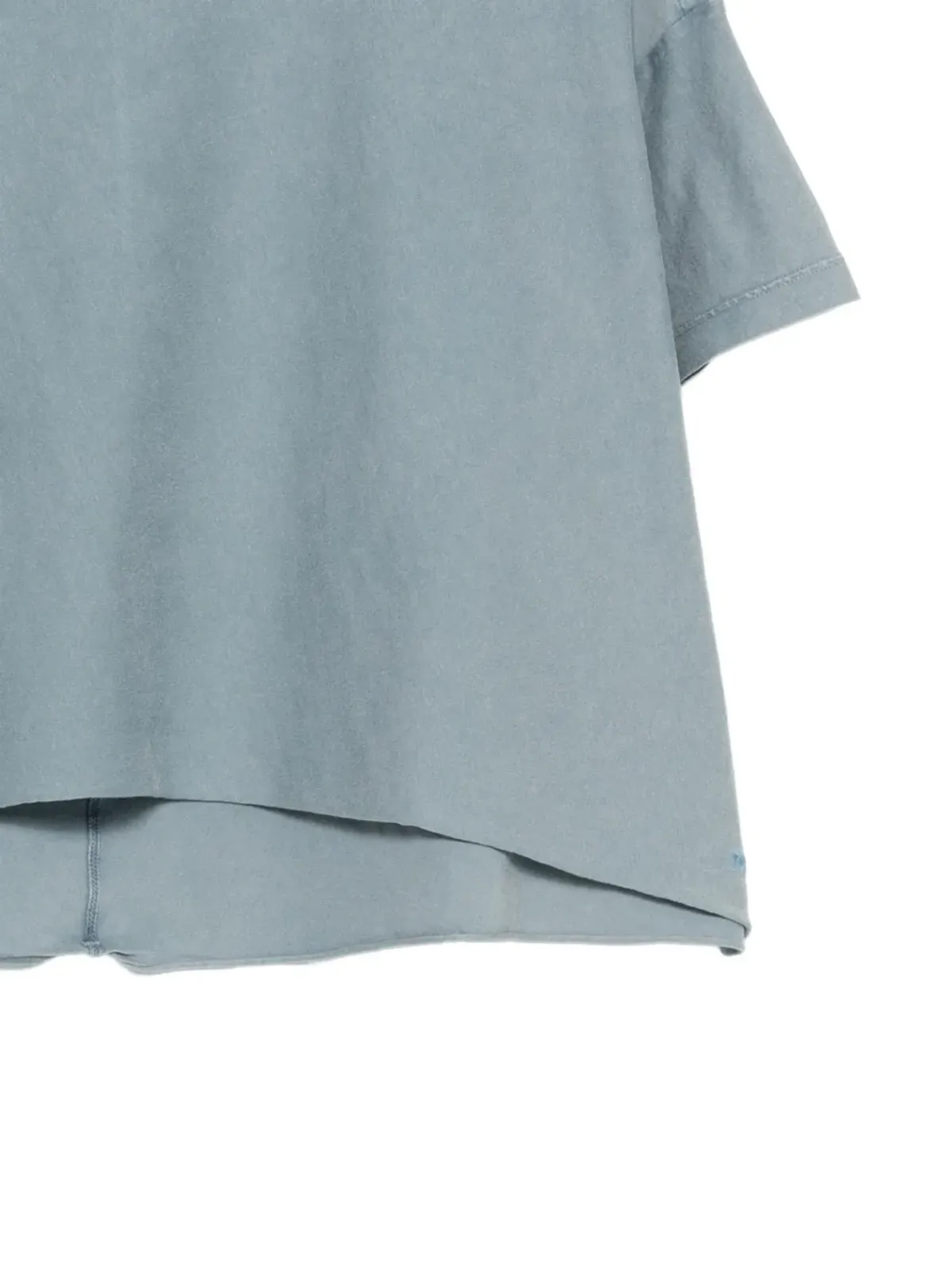 Bellerose ファーピー クロップ ボックスフィット Tシャツ - ブルー - 画像3