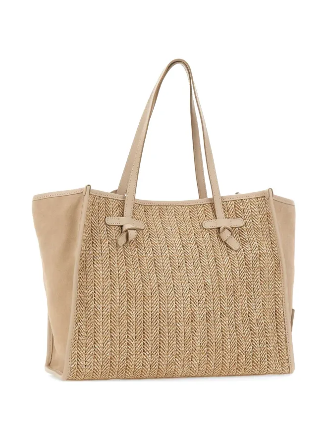 MARCELLA CLUB MARCELLA CLUB ラフィア×スエード ショルダーバッグの商品画像