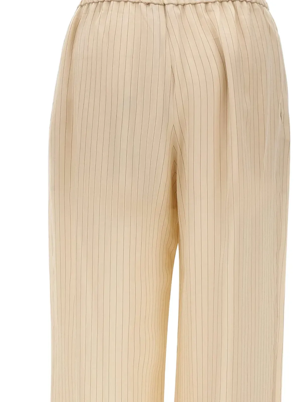 HERSKIND ピンストライプ ウエストゴム入りパンツ - 画像5