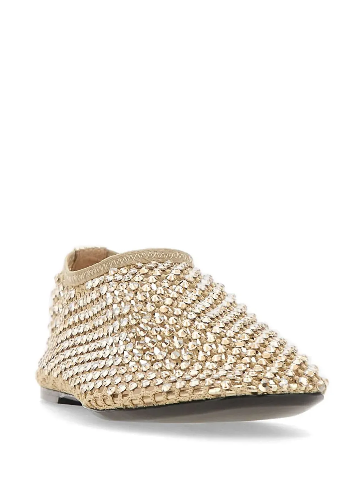 strategia shoes Bijoux rhinestone バレエフラット - 画像2