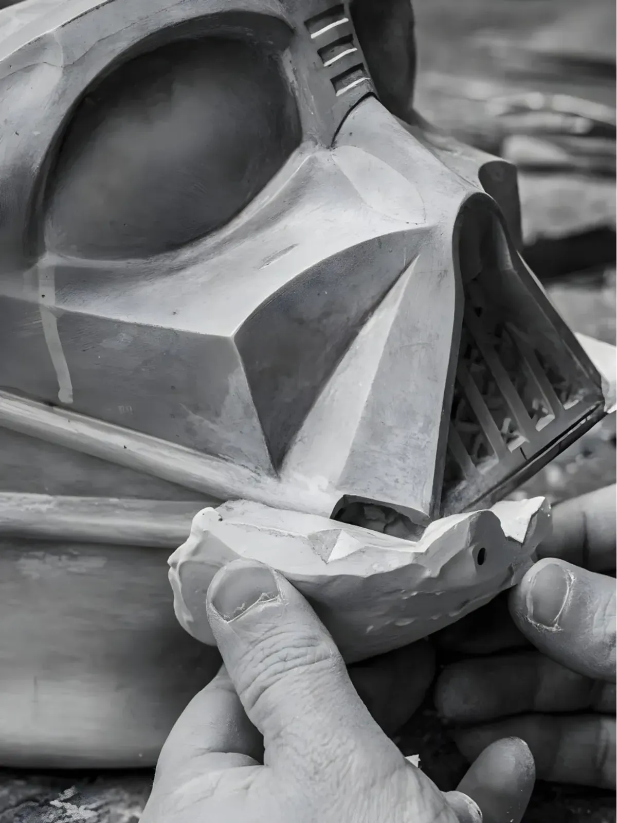 Lladró Darth Vader™ sculpture - Black - 画像3