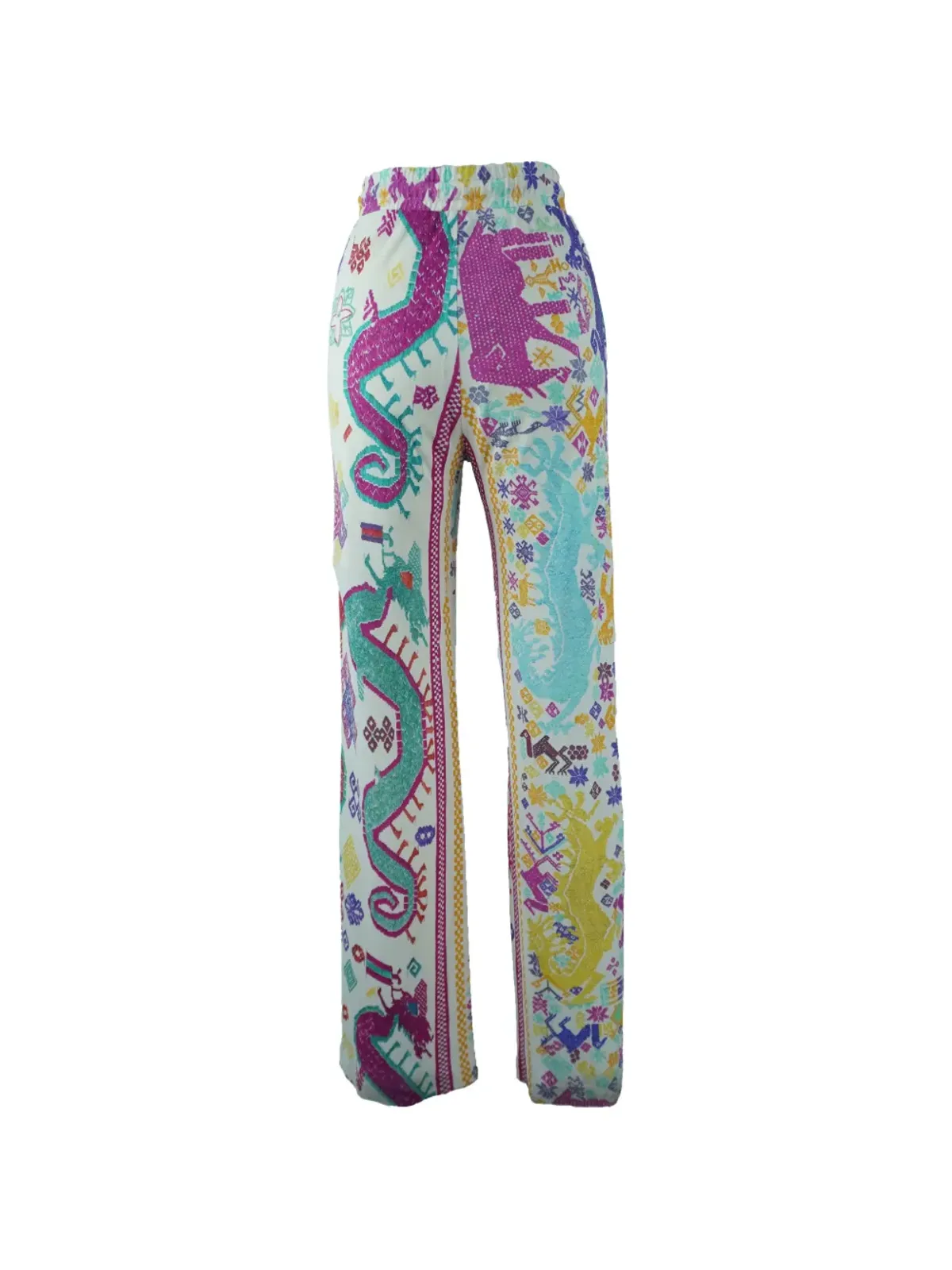 Etro Vintage ジオメトリックプリントパンツ - 画像2