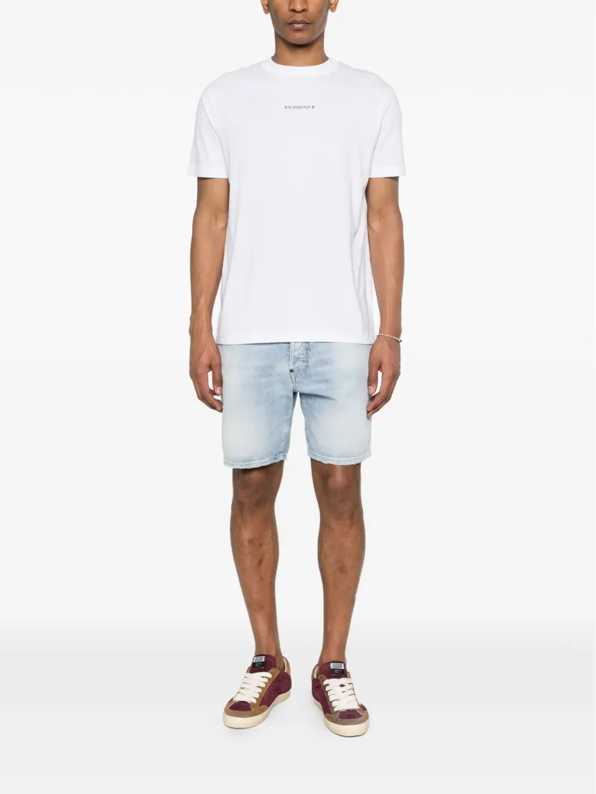 John Richmond ロゴディテール Tシャツ - 画像2