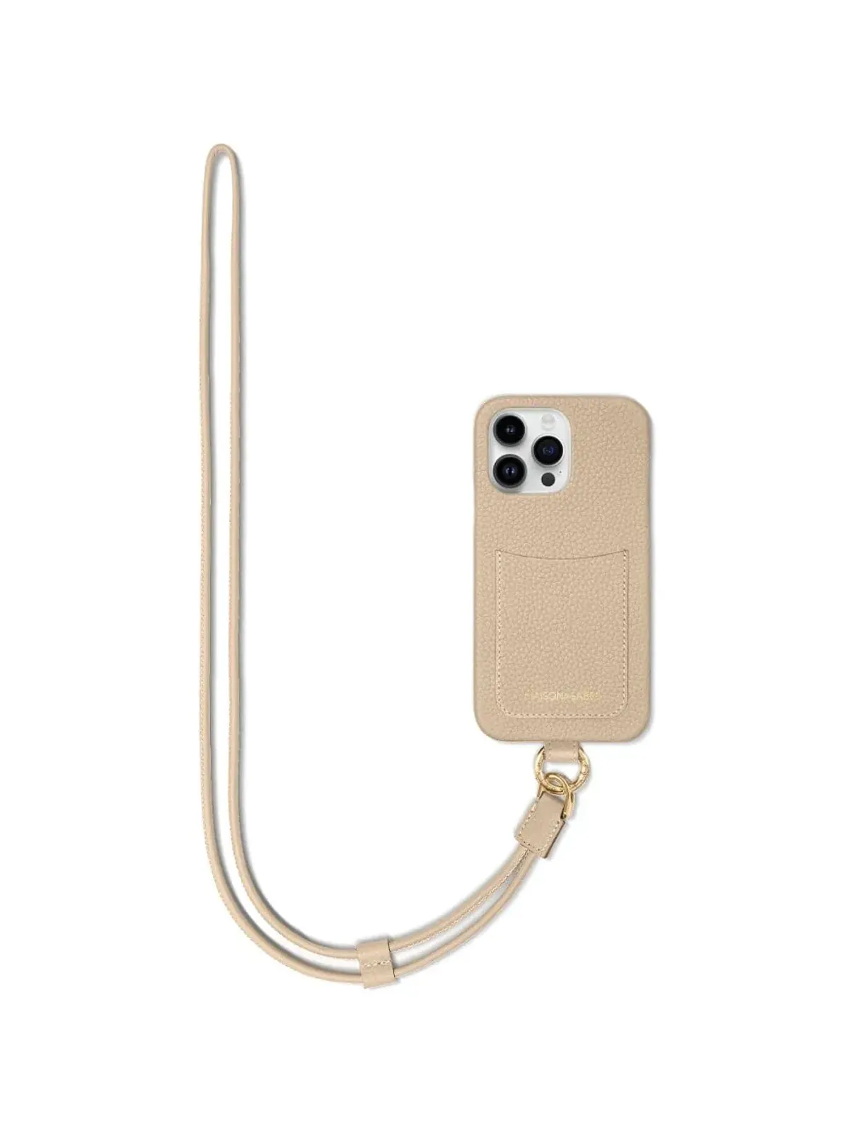 MAISON de SABRÉ スリングレザー iPhone 14 Pro ケース - 画像1