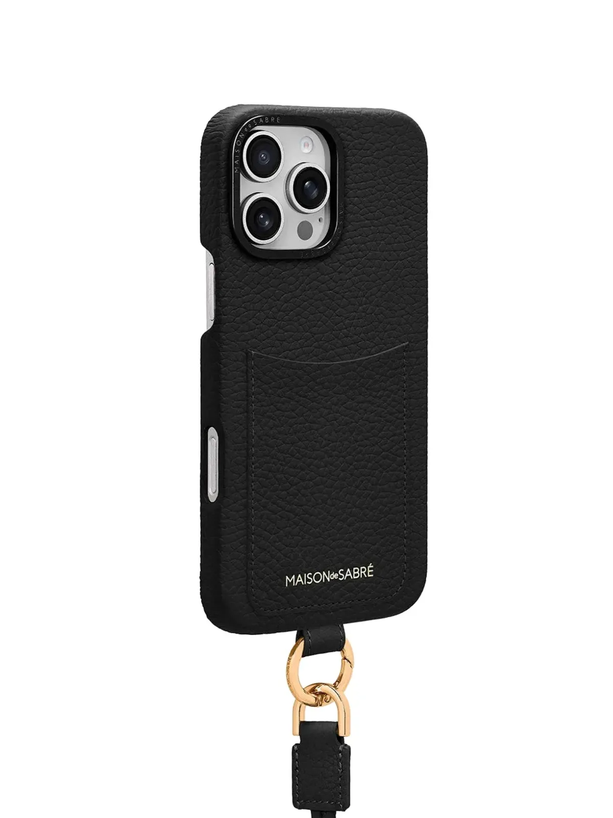 MAISON de SABRÉ スリングレザー iPhone 16 Pro Max ケース - 画像5