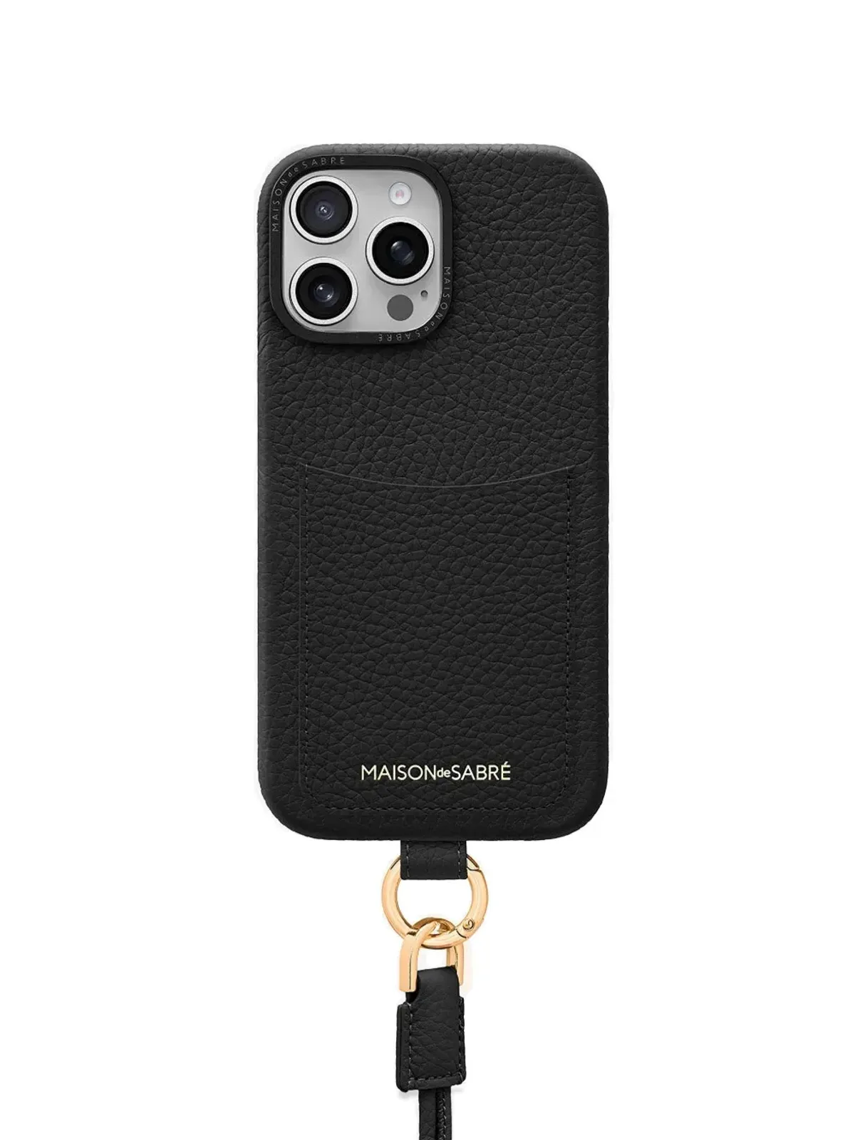 MAISON de SABRÉ スリングレザー iPhone 16 Pro Max ケース - 画像3
