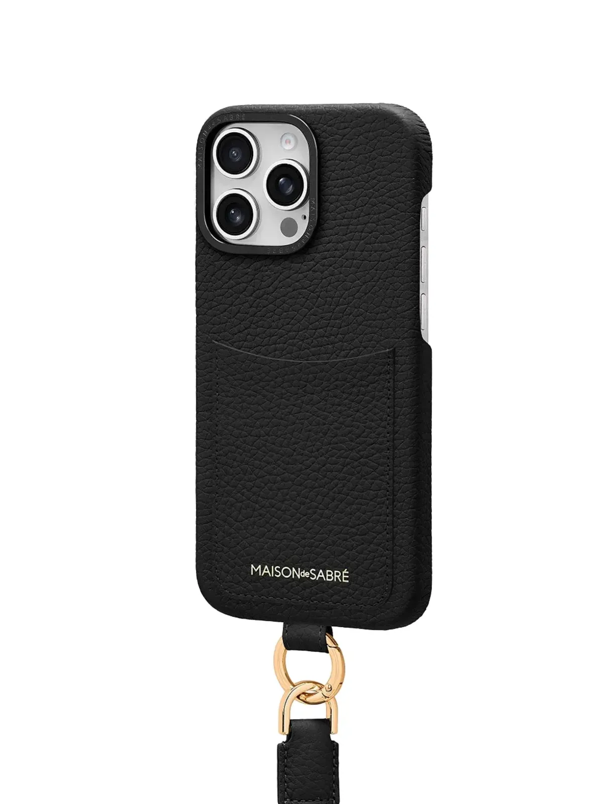MAISON de SABRÉ スリングレザー iPhone 16 Pro Max ケース - 画像4
