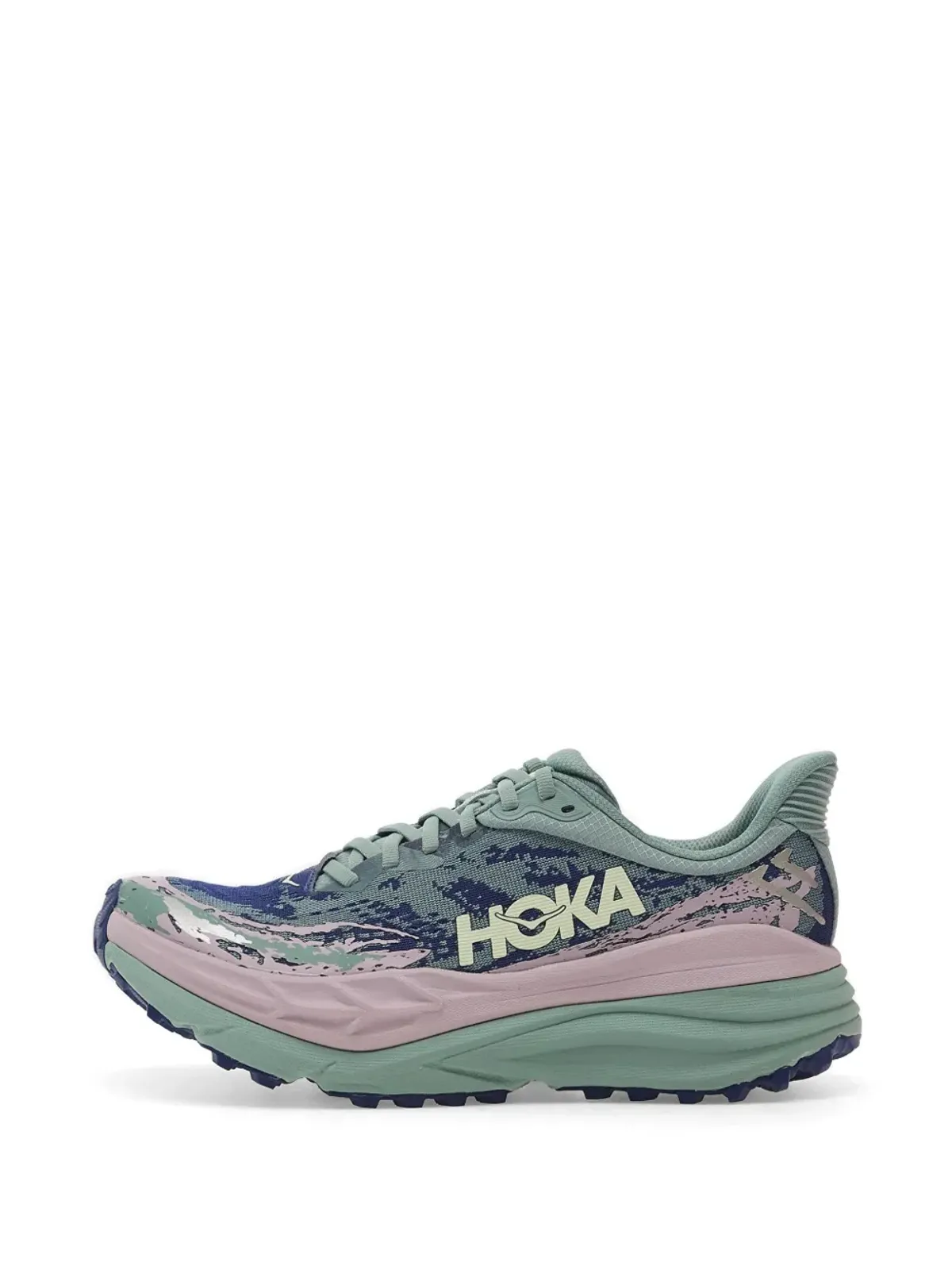 HOKA グラフィックプリントスニーカー - Green - 画像3